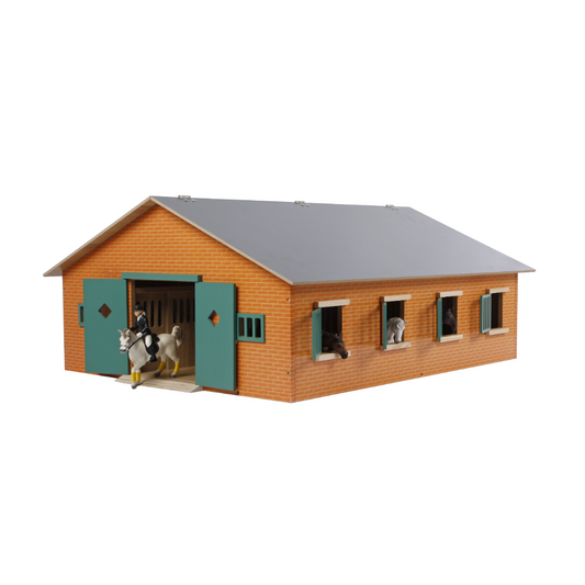 wooden 1:24 scale Large Horse Stable a