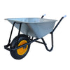 Moy Self-assembly Wheelbarrow (Galvanised) 90L