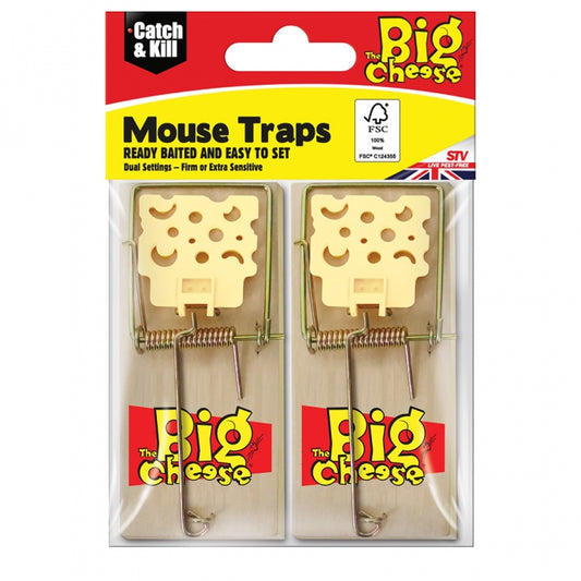 Mouse Traos Ready and baited and easy to set 