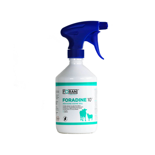 Iodine 500ml 10% Pump Spray bottle