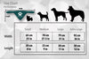 County Limerick GAA Dog Bandana size chart