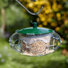 Peckish Small Bird Seed Feeder in use in the garden