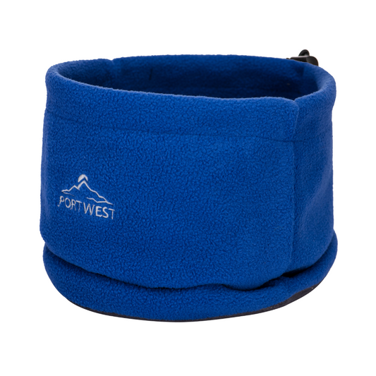 Blue Portwest Fleece Neck Gaitor