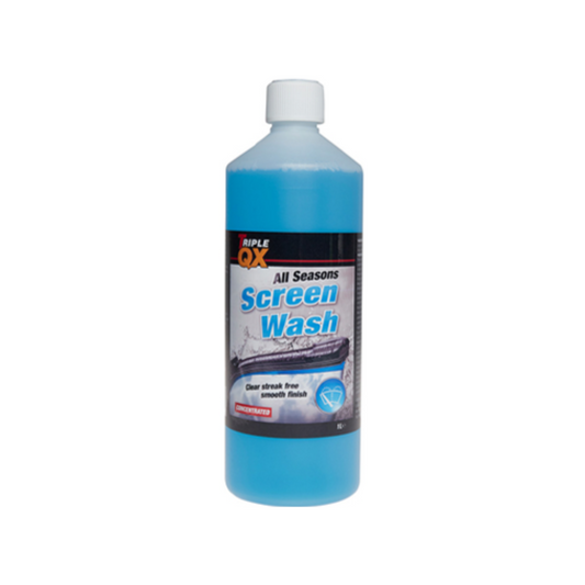 1L Bottle of Triple QX Concentrated screen Wash