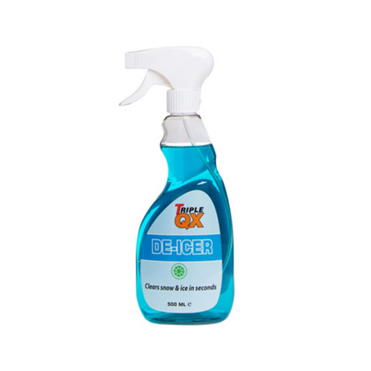 500ml spray bottle of Triple QX Trigger De-Icer