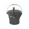 De Vielle Ash Bucket with lid & slot, including shovel & sweep