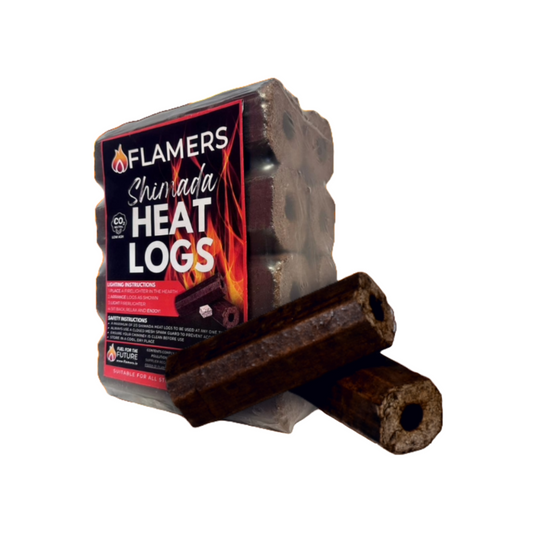 Flamers Shimada Heat Logs 40 Pack Pallet Offer
