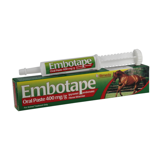 Embotape Horse Wormer Oral Paste 400mg/g