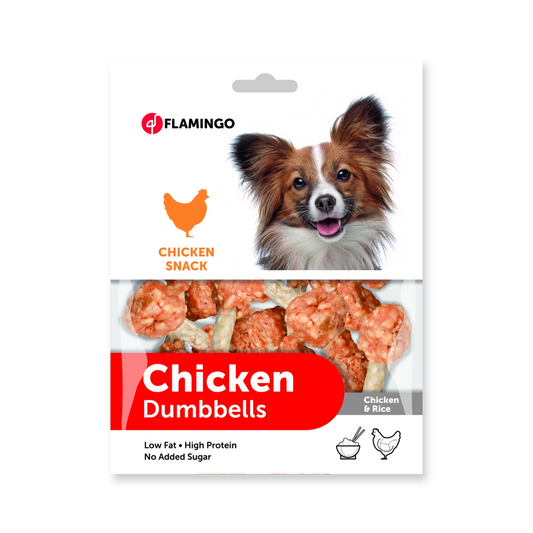 Chick'N Snack - Chicken & Rice Dumbbell 150g