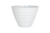 plant avenue Vale Planter and Saucer White 40cm Plant Pot