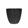 plant avenue Windmere Glazed Planter Charcoal 38cm Plant Pot